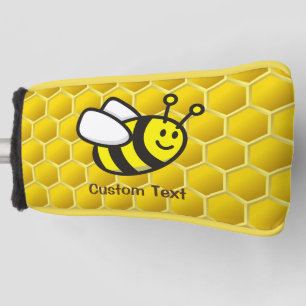 Honeybee Cartoon Golf Head Cover