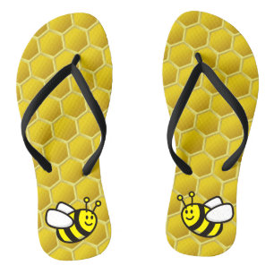 Honeybee Cartoon Jandals