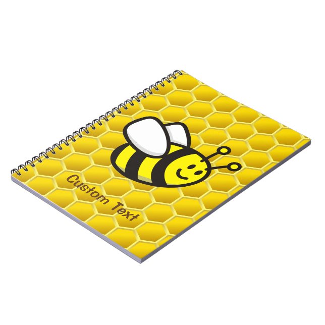 Honeybee Cartoon Notebook (Left Side)