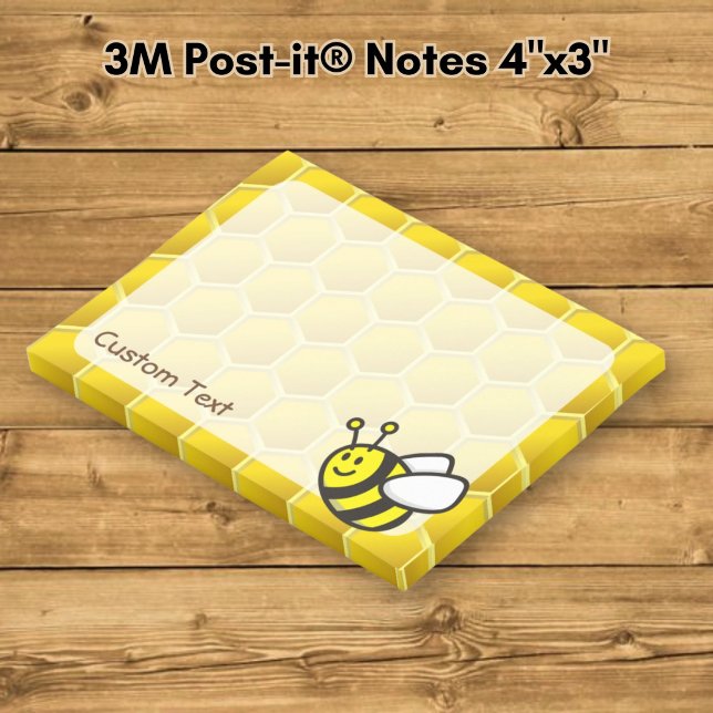 Honeybee Cartoon Post-it Notes (Creator Uploaded)