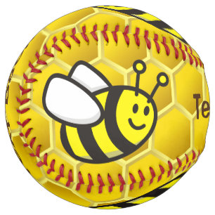 Honeybee Cartoon Softball