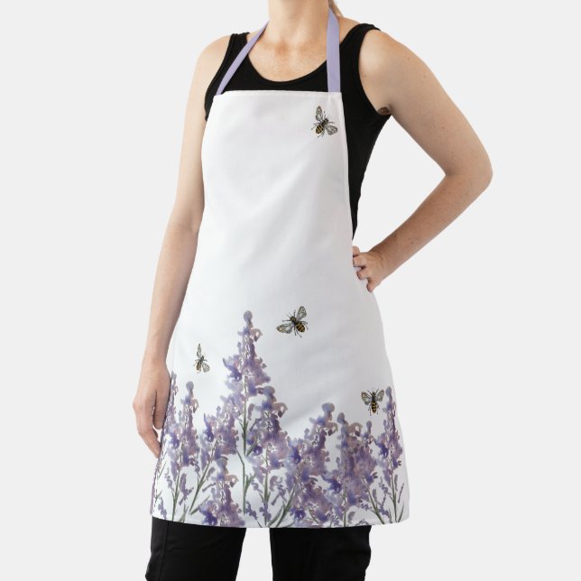Honeybee floral Apron (Insitu)