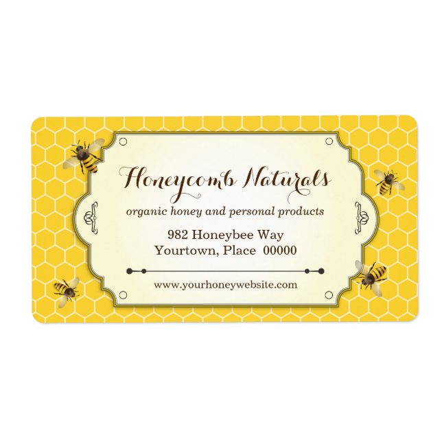 Honeybee Handmade Return Address (Front)