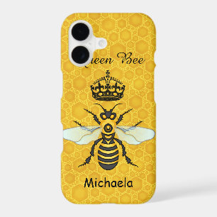 Honeybee Honeycomb Queen Bee Crown Custom Name