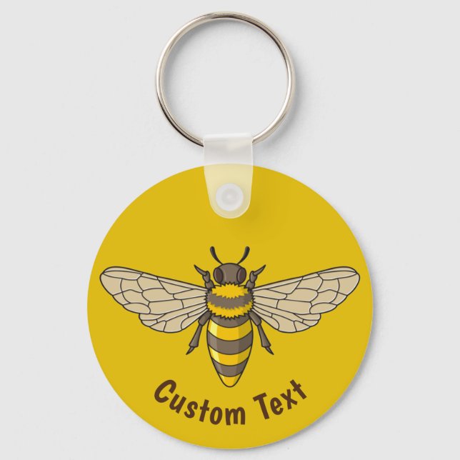 Honeybee Keychain (Front)