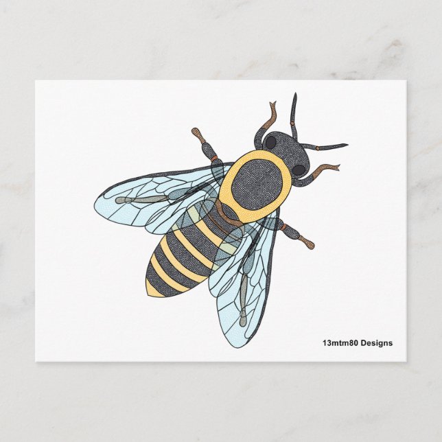 Honeybee - Post Card (Front)