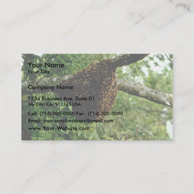 Honeybees Business Card (Front)
