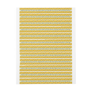 Honeybees Honey Jar Lid Security Seal Custom Text Wrap Around Label