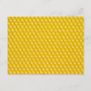 Honeycomb Background Gifts Template Postcard