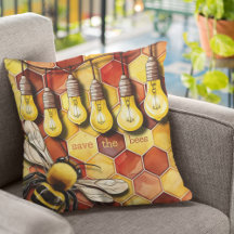 Honeycomb Bee and Garden String Lights