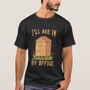 Honeycomb Bee Honey Farmer Bee Hive Beekeeper T-Shirt