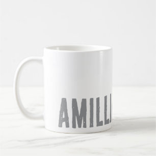 Honeycomb Bee Name Typography Design Coffee Mug