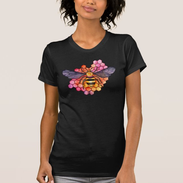 Honeycomb Bee T-Shirt (Front)