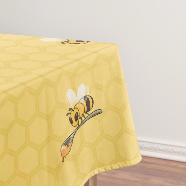 Honeycomb Bees Cooking Tablecloth (In Situ)