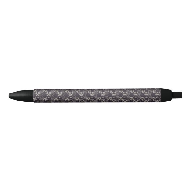 Honeycomb | Bumble Bee Honeycomb Black Ink Pen (Front)