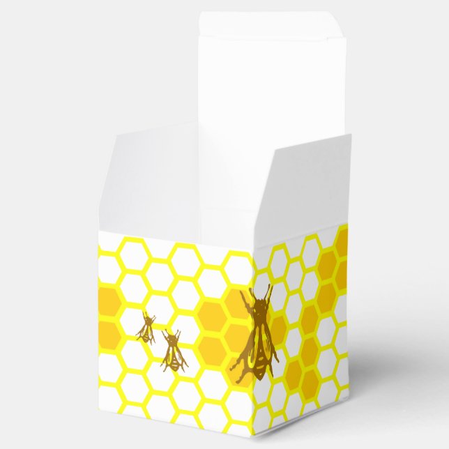 Honeycomb Honey Bee Product or Favour Box (Opened)