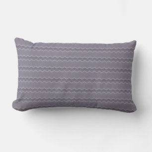 Honeycomb   Honeycomb Chevron Lavender 5 Lumbar Cushion