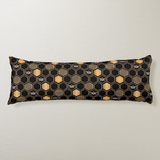 Honeycomb Pattern Body Cushion (Front)