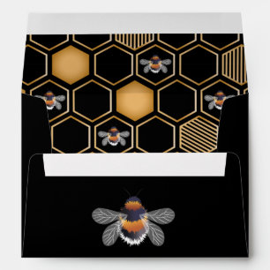 Honeycomb Pattern Envelope