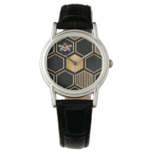 Honeycomb Pattern Watch