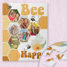Honeycomb Photo Collage Bee Happy Kids