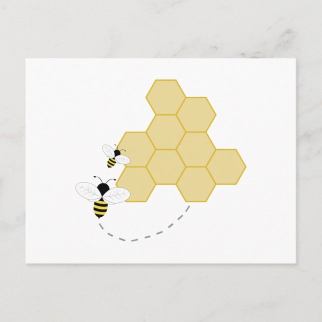 Honeycomb Postcard (Front)