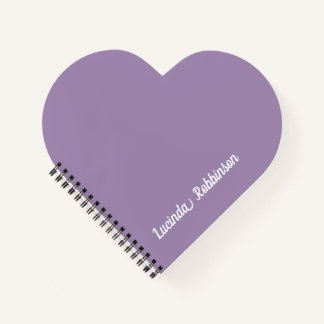 Honeycomb | Solid Colour Purple 2 Personal Notebook