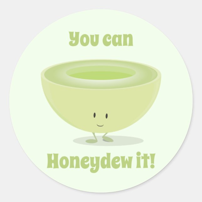 Honeydew Encouragement | Sticker (Front)