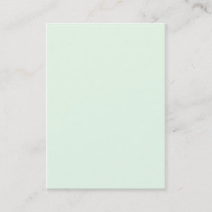 Honeydew Light Green Solid Trend Colour Background Business Card