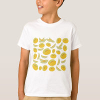 Honeydew Melons Fruit Pattern