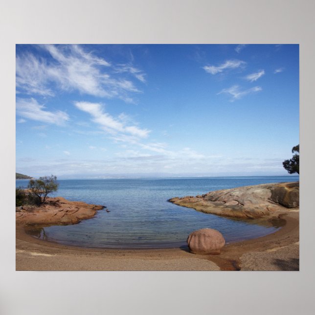 Honeymoon Bay, Coles Bay, Freycinet National Poster (Front)