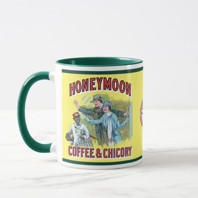 Honeymoon Coffee & Chicory Mug (Left)