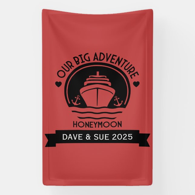 Honeymoon Cruise Banner (Vertical)