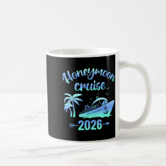 Honeymoon Cruise Married 2026 Couples Matching Coffee Mug