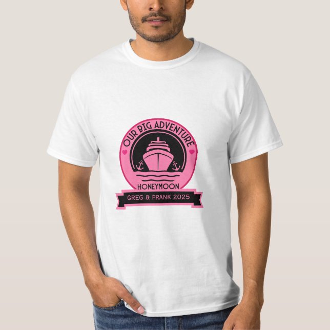 Honeymoon Cruise T-Shirt (Front)