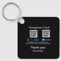 Honeymoon Fund PayPal Venmo QR code thank you
