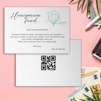 Honeymoon Fund Qr Code Travel Fund Request Gift