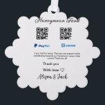 Honeymoon fund venomo paypal donation Q R couple<br><div class="desc">For music lovers like us</div>