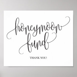 Honeymoon Fund Wedding Sign
