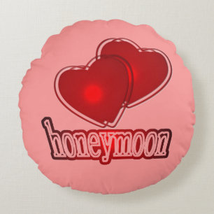 Honeymoon Gifts  Round Cushion