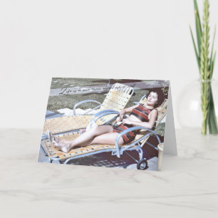 HONEYMOON Greeting Card