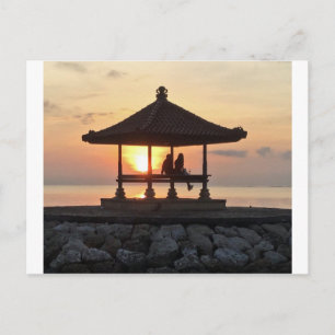 Honeymoon in Bali Postcard