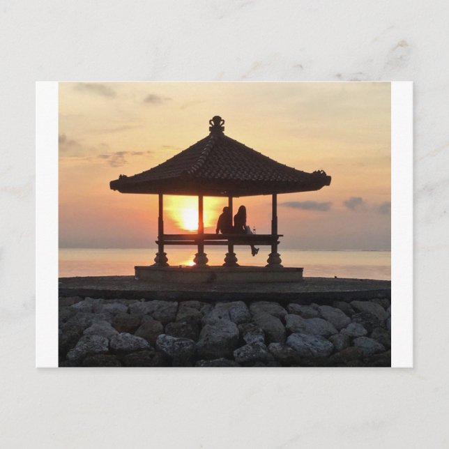 Honeymoon in Bali Postcard (Front)