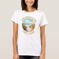 Honeymoon Island State Park Retro Distressed