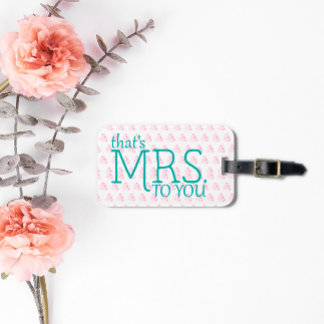 Honeymoon MRS. Luggage Tag