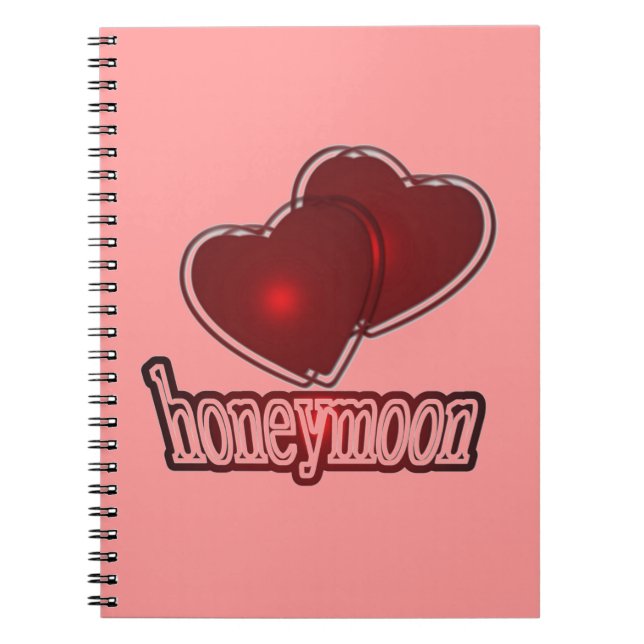 Honeymoon Spiral Notebook (Front)