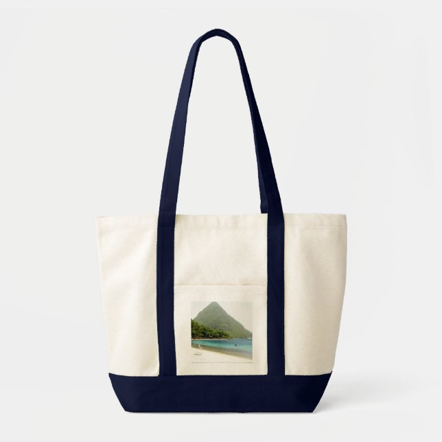 honeymoon, St Lucia Tote Bag (Front)