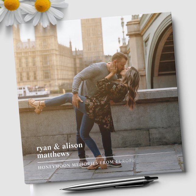 Honeymoon Travel Memories Scrapbook Guest Book (Creator Uploaded)