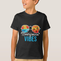 Honeymoon Vibes Couples Vacation Wedding Bride Gro