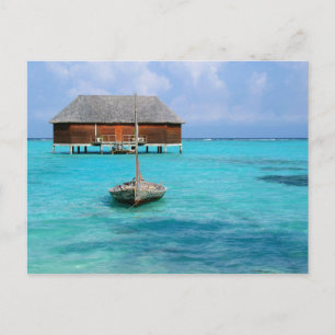 Honeymoon Villa, Maldives Postcard